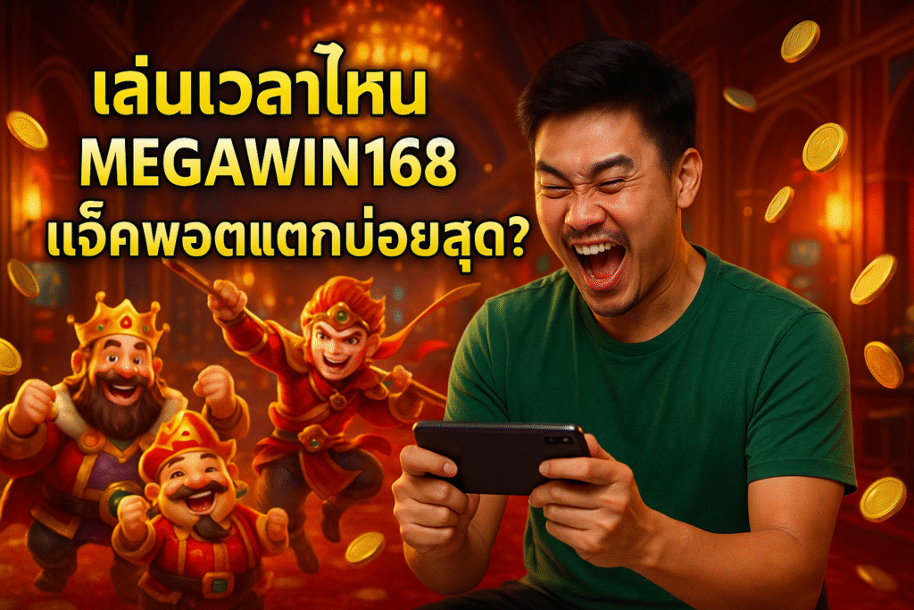 เล่นเวลาไหน MEGAWIN168 แจ็คพอตแตกบ่อยสุด?
