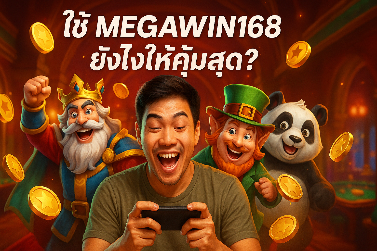 ใช้เว็บตรง MEGAWIN168 ยังไงให้คุ้มสุด?