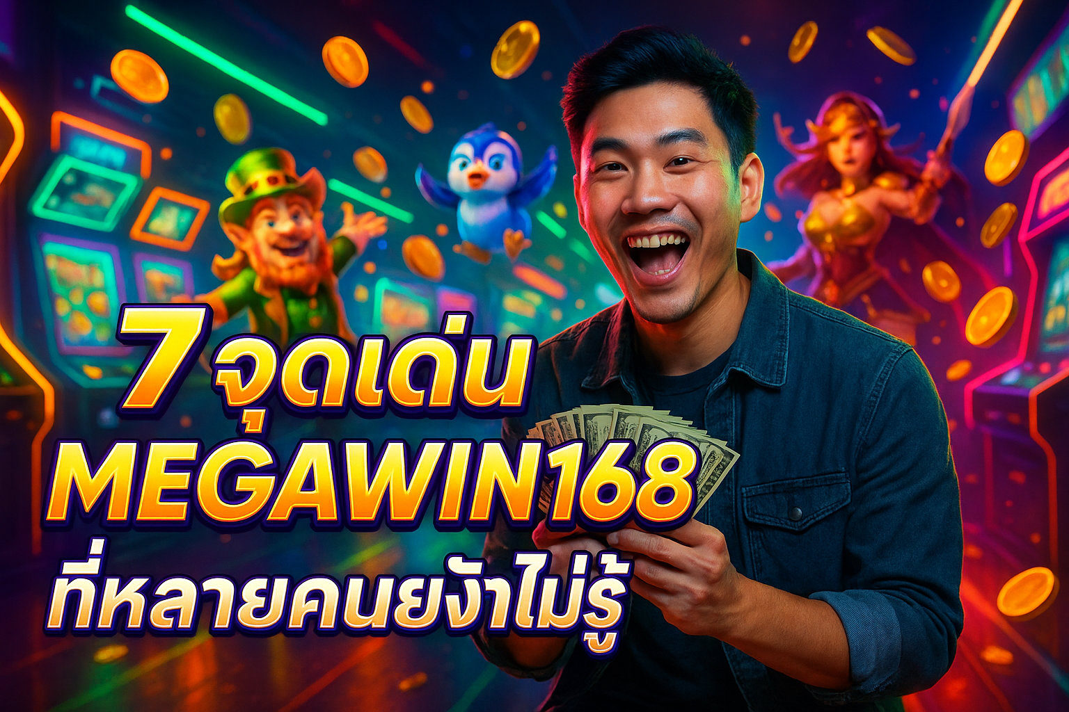 7 จุดเด่น MEGAWIN168 ที่หลายคนยังไม่รู้