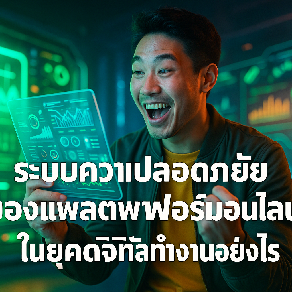MEGAWIN168 ระบบความปลอดภัยของแพลตฟอร์มในยุคดิจิทัล