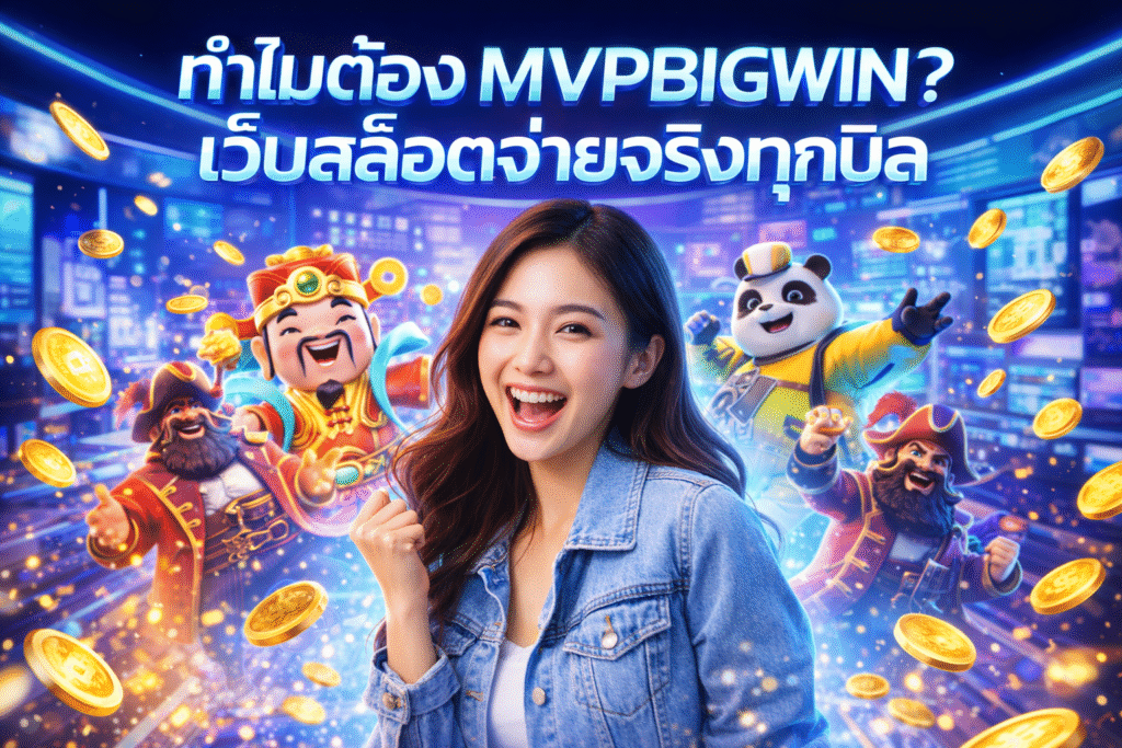 ทำไมต้อง MVPBIGWIN? เว็บสล็อตจ่ายจริงทุกบิล