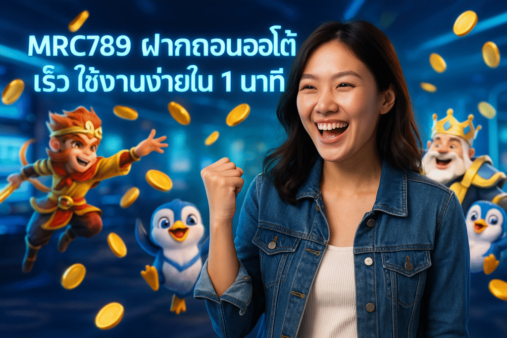 MRC789 ฝากถอนออโต้ เร็ว ใช้งานง่ายใน 1 นาที